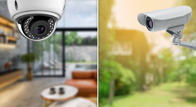 Indoor & Outdoor Security Cameras